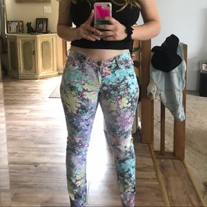 Floral Aéropostale Skinny Jeans🌸🌼🌸